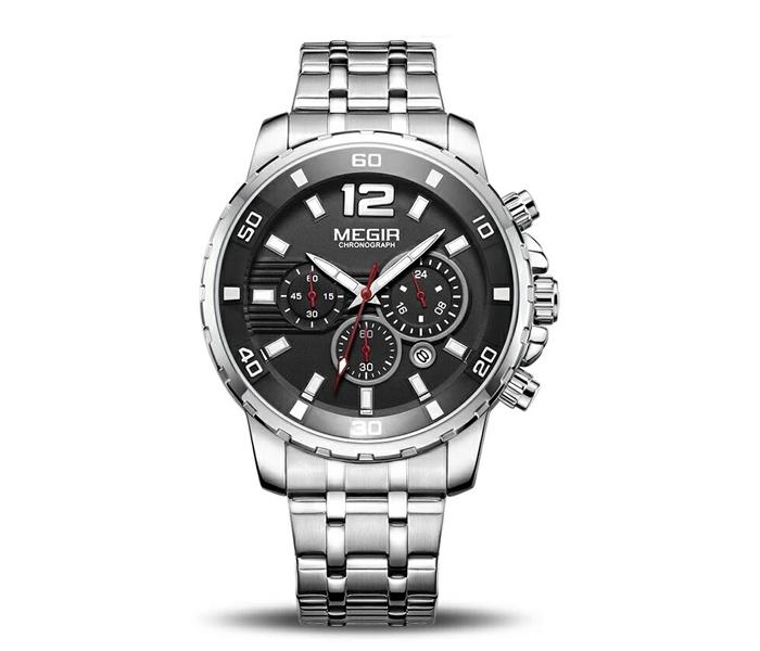 Megir 2068 Chrono Men Watch - Silver - Zoom Image 2