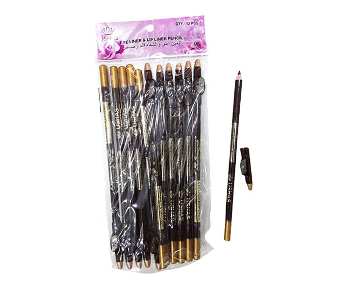 Ushas Eye Liner & Lip Liner Pencil - 12 Pieces - Zoom Image 2