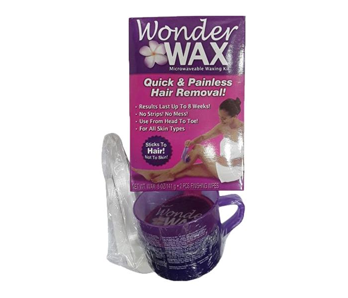 Care Line 2 Pieces Wonder Wax Quick & Painless Hair Remover Wipes - 141g - Zoom Image