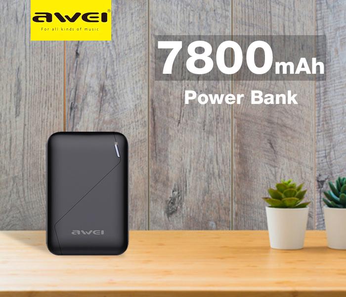 Awei P61K 7800mAh Power Bank - Black - Zoom Image 2