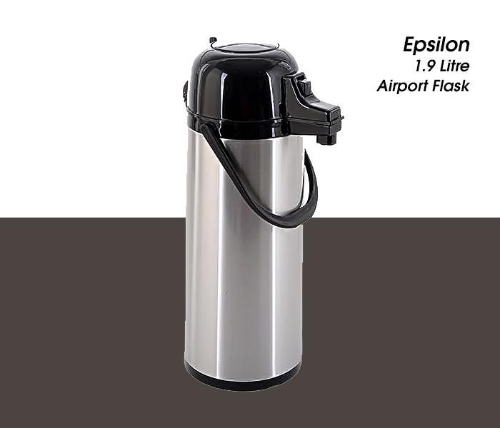 Epsilon EN4006 1.9 Litre Airport Flask - Silver - Zoom Image 4