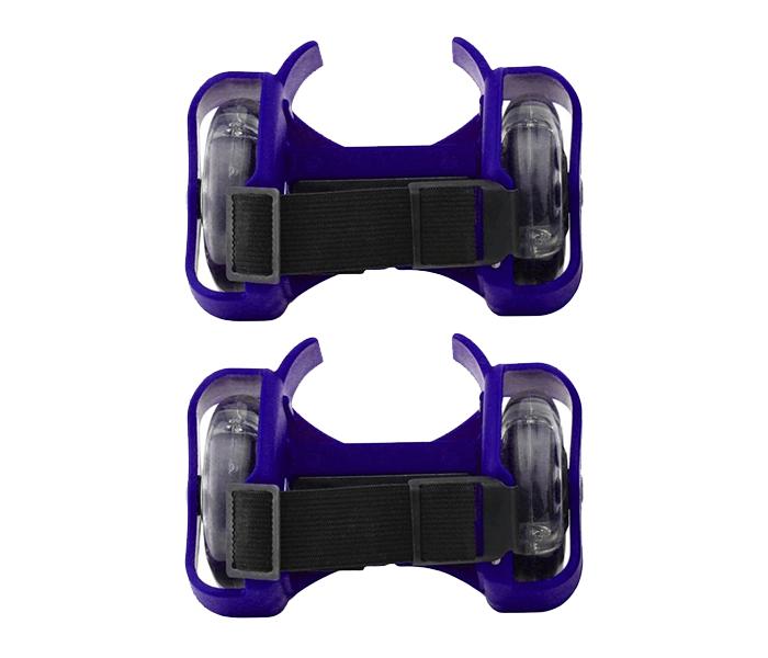 Flashing Roller Skating Whirlwind Pulley for Shoes - Blue, 1 Pair - Zoom Image 1