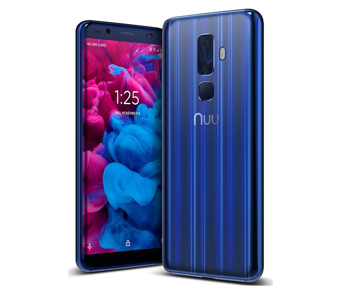 Nuu G3 4GB RAM 64GB Storage Smartphone - Blue - Zoom Image 2