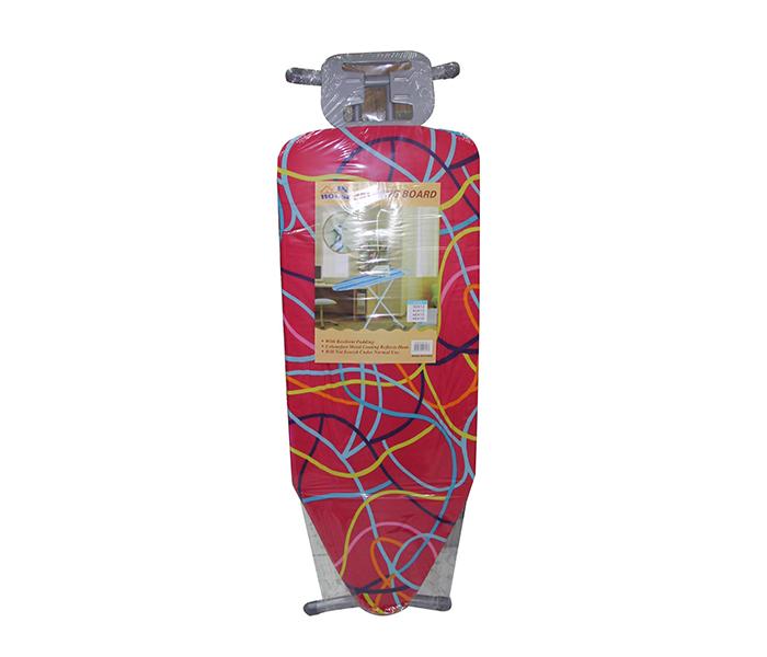 In-house IB-1327 48 x 18-inch Foldable Ironing Board - Red - Zoom Image 1