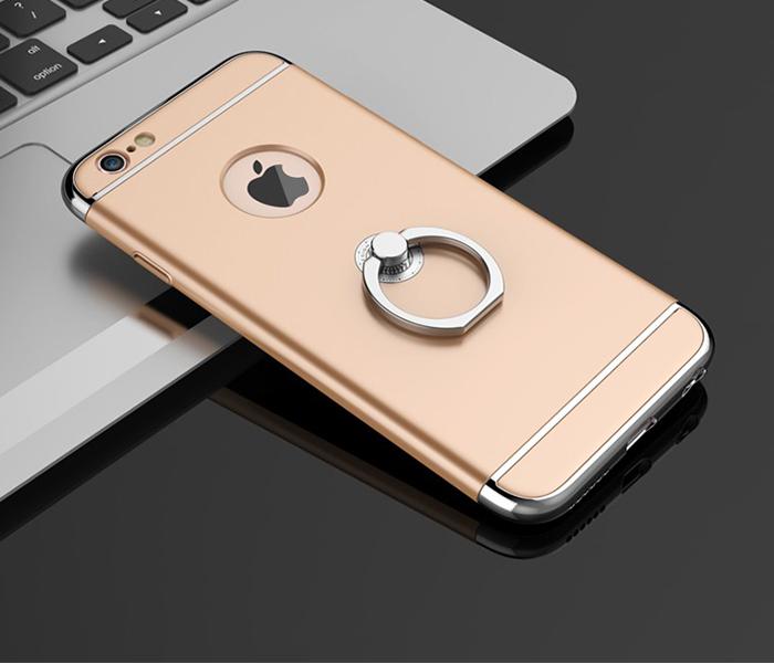 Case with Ring Holder for Apple iPhone 6 & 6s Gold - Zoom Image 1