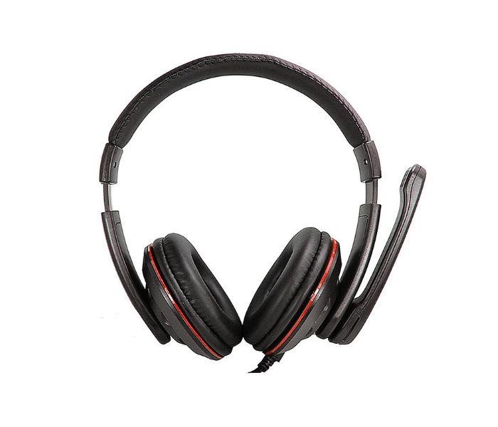 OVLENG Q5 SUPER BASS USB HEADPHONE - RED - Zoom Image 2