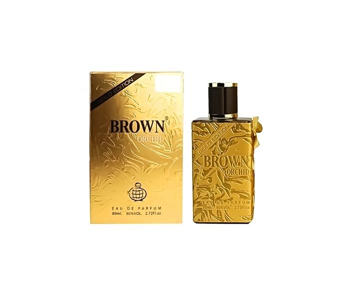 Frangnance World Brown Orchid Gold EDN Perfume For Men 80ml - Zoom Image 2