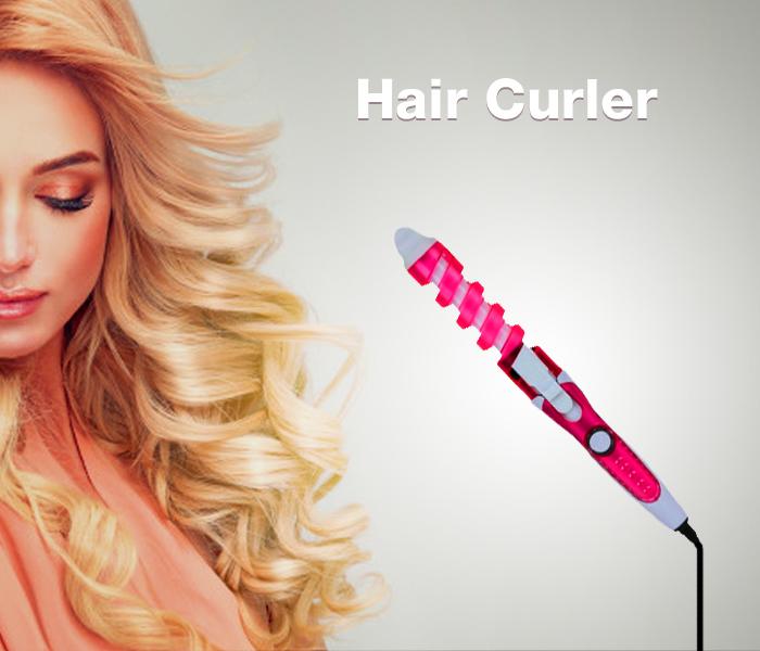 Qiangli professional hair curler 31464 Pink - Zoom Image 3