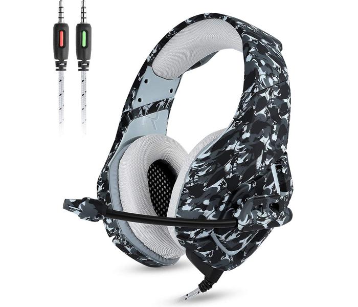 Onikuma K1 Gaming Headphone - Army Black - Zoom Image 2