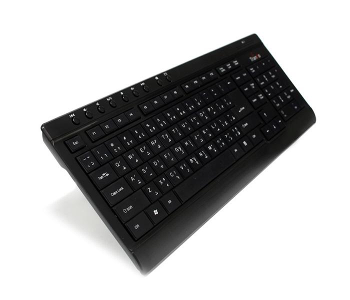 Trands TR-KB105 Combo Bluetooth Keyboard and Mouse for Laptop - Black - Zoom Image 3