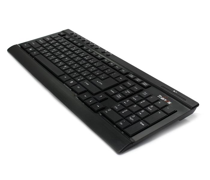 Trands TR-KB105 Combo Bluetooth Keyboard and Mouse for Laptop - Black - Zoom Image 2