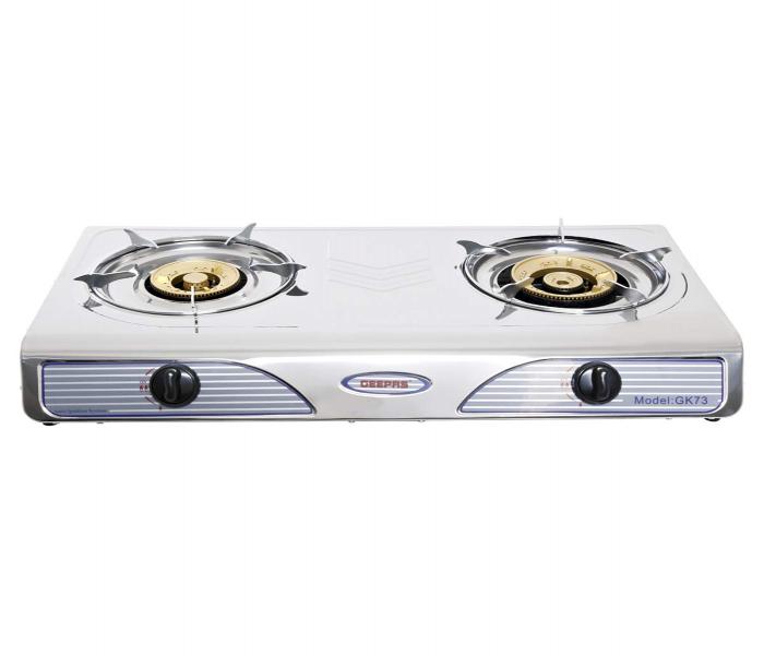 Geepas GK73 Double Gas Burner with Auto Ignition System - Zoom Image 2