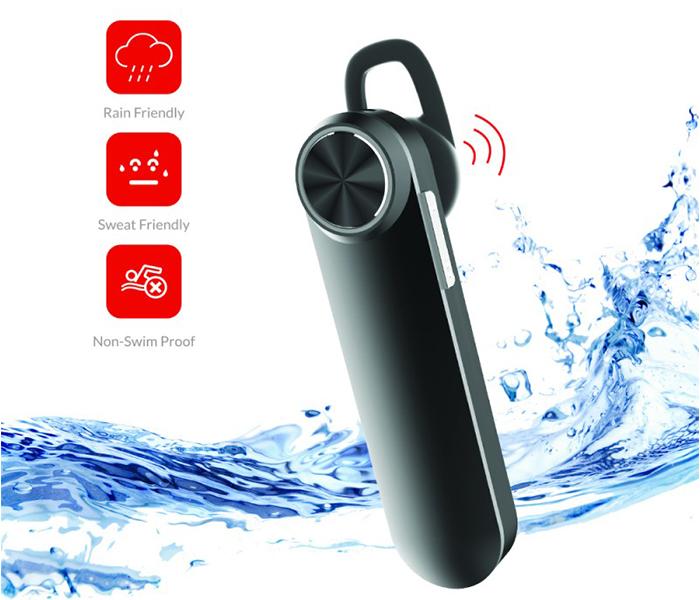 Trands TR-M5-V2 Handfree Mono Wireless Bluetooth Earphone - Black - Zoom Image 1