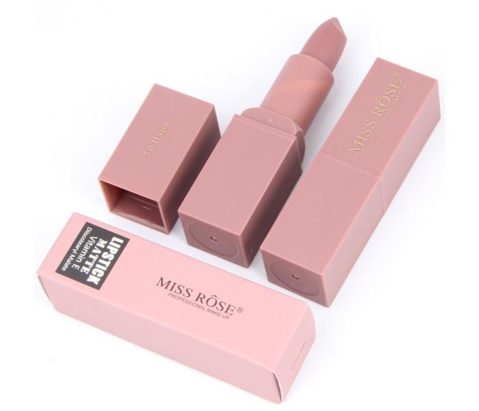 Miss Rose 7301-035M48 Matte Finish Velvet Waterproof Lipstick 38 Hana - Zoom Image 2