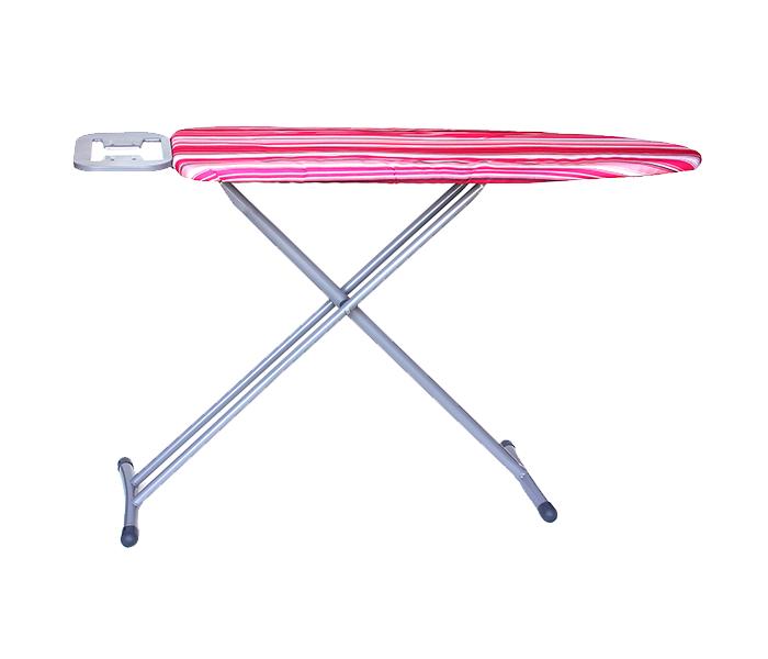 In-house IB-1325 43 x 13-inch Foldable Ironing Board - Pink & White - Zoom Image 3