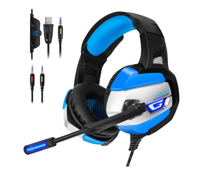 Onikuma K5 Gaming Headset For Xbox One, PS4 and PC - Blue - Zoom Image 4