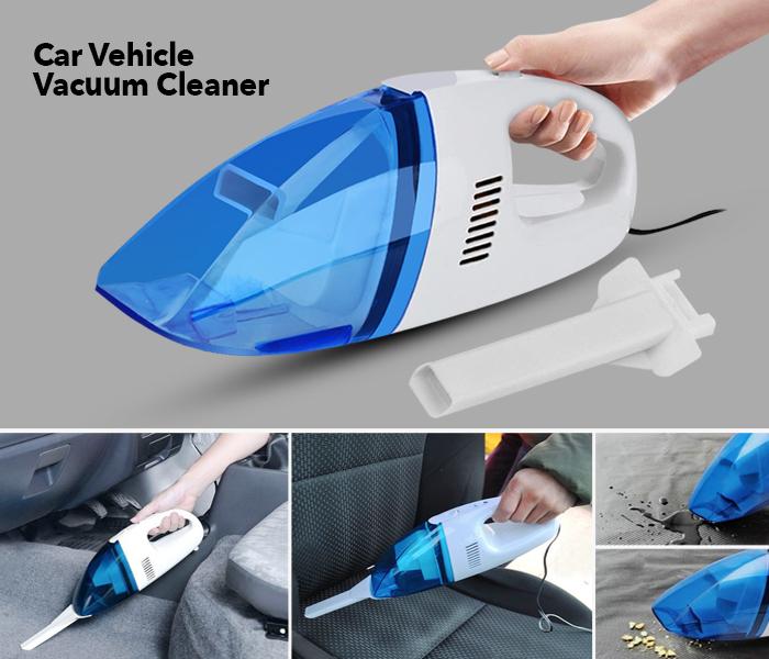 3XR Portable Car Vehicle Vacuum Cleaner - Small, White - Zoom Image 1