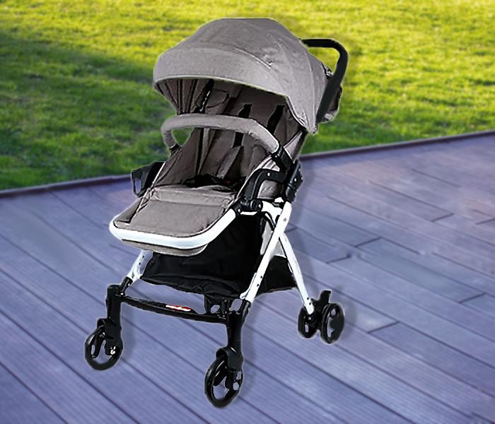 Baby Plus BP7733 Baby Stroller - Grey - Zoom Image 3