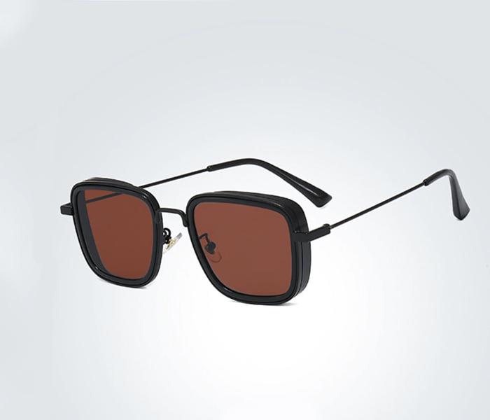 Kabir Singh Side Shield Design Sun Shades - Black/Brown - Zoom Image 3