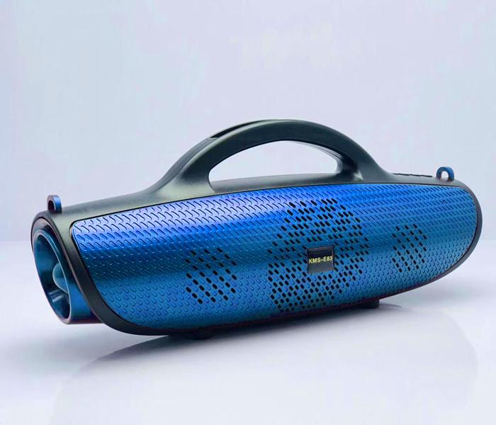 KMS - E83 Portable Bluetooth Speaker - Blue - Zoom Image