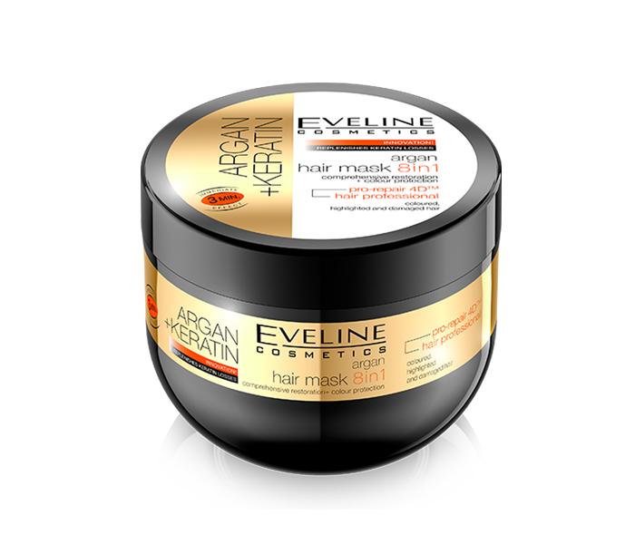 Eveline Cosmetics Argan Hair Mask 8 in 1 - Zoom Image