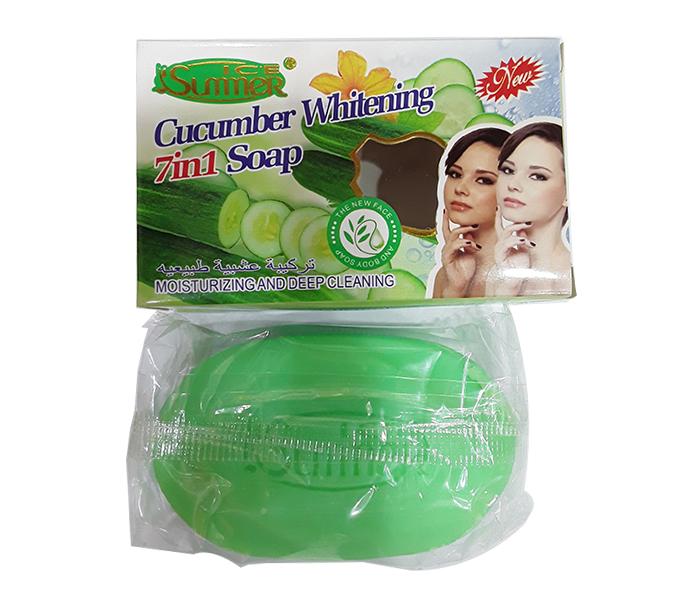 Ice Summer 7-in-1 Cucumber Whitening Soap - 135g - Zoom Image 2