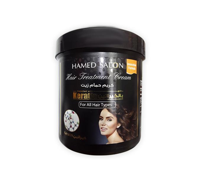 Hamed Saloon Keratin Hair Treatment Cream Enriched With Keratin - Zoom Image