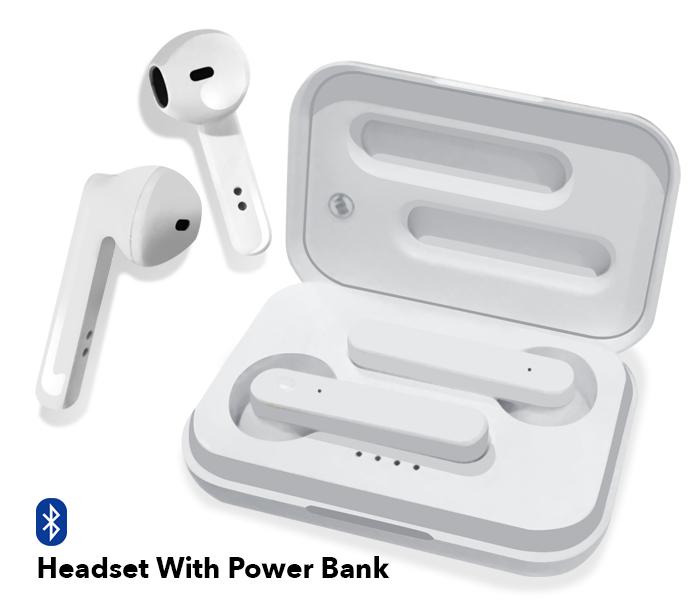 True Wireless Design Bluetooth Earbuds Zen WS-16- White - Zoom Image 3