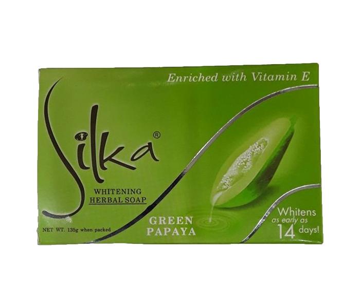 Silka Green Papaya Soap - 135g - Zoom Image