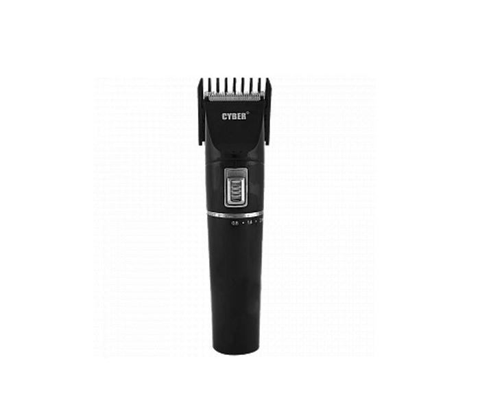 Cyber Rechargeable Cordless Hair & Beard Trimmer 3 Watts CYT-890 For Men - Black - Zoom Image 2