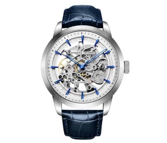 Pagani Design 1638 Automatic Watch For Men - Blue - Zoom Image 1