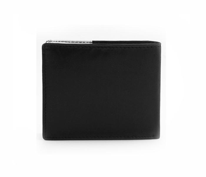 Today&#039;s Fashion White and Black Leather Wallet For Men - TF T5 WBK - Zoom Image 3