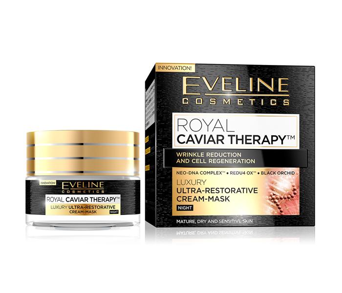 Eveline Cosmetics Luxury Ultra-Restorative Cream-Mask Night - Zoom Image