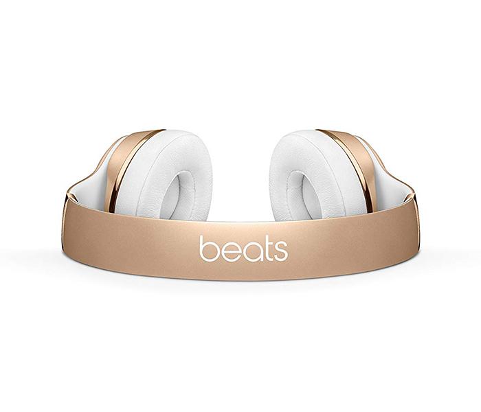 Apple MNER2ZM/A Beats Solo3 Wireless On-Ear Headphones with Microphone - Gold - Zoom Image 2