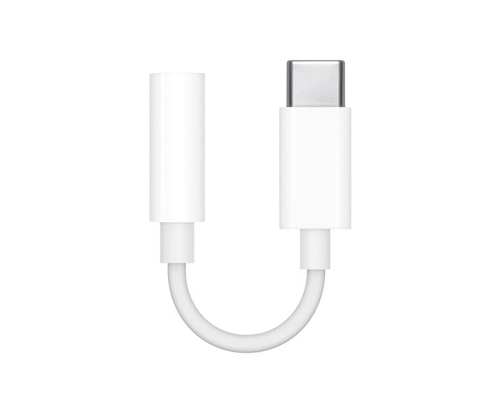 Apple MU7E2ZM/A USB-C to 3.5mm Headphone Jack Adapter - White - Zoom Image 3