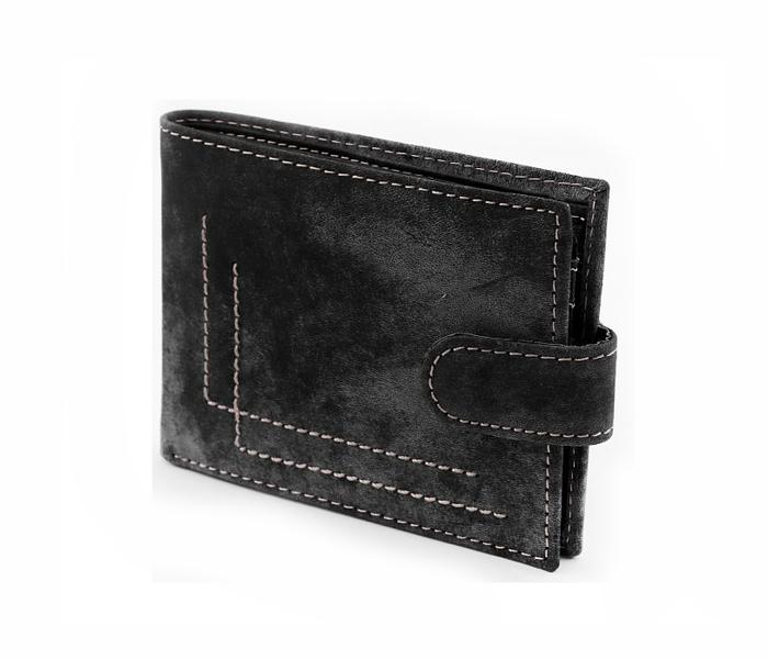 Today&#039;s Fashion Black Leather Wallet for Men -  TF 211 BLK - Zoom Image 5