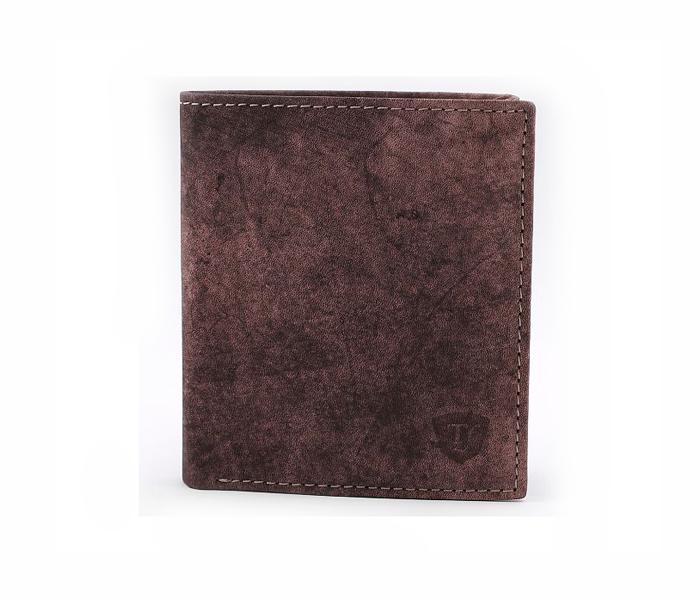 Today&#039;s Fashion Brown Leather Wallet For Men - TF 220 BRN - Zoom Image 4