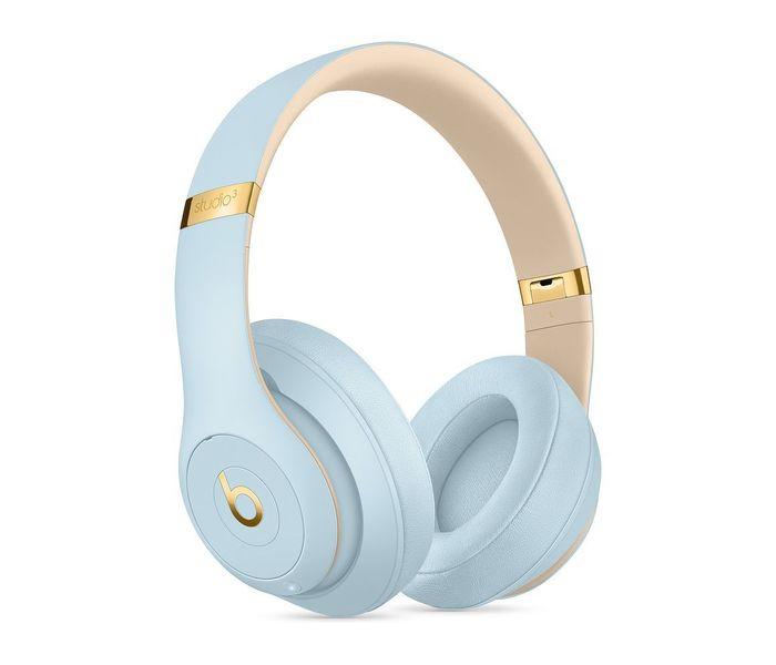 Apple MTU02ZM/A Beats Studio3 Skyline Collection Wireless Headphones with Microphone - Crystal Blue - Zoom Image 4