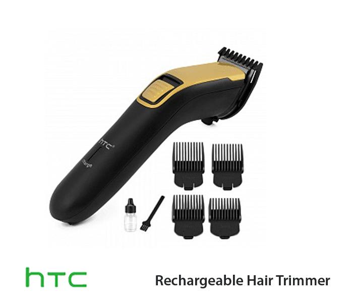 HTC Rechargeable Cordless Hair Trimmer 3 Watts AT-213, For Men - Zoom Image 1