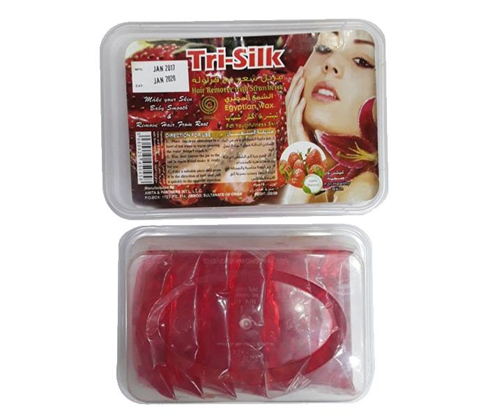 Tri-Silk Strawberry Egyptian Wax Hair Remover - 250g - Zoom Image