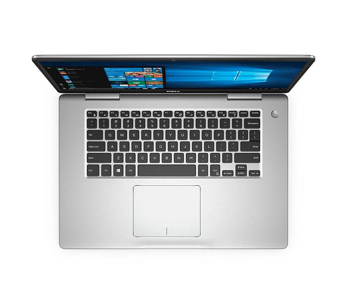 Dell Inspiron 5580, i7 8565U, 16GB RAM, 1TB +128 GBSST HD, 2GB Graphic, 15.6 Inch, DOS Silver - Zoom Image 2