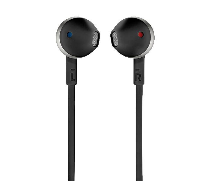 JBL T205 Headphones with Microphone - Black - Zoom Image 1