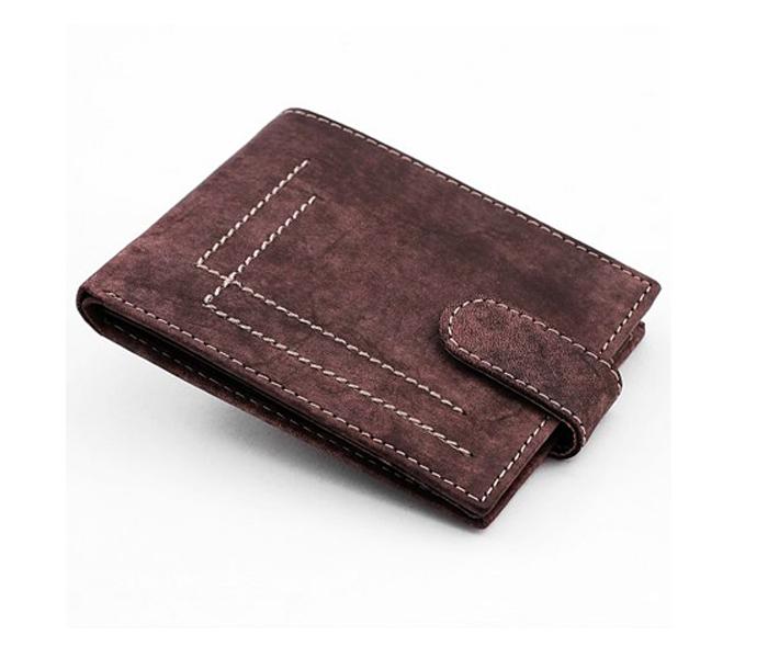 Today&#039;s Fashion Brown Leather Wallet for Men - TF 211 BRN - Zoom Image 3