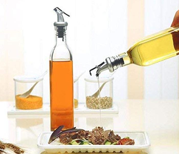 Sunny Oil & Vinegar Cooking Condiment Glass Container Bottle 250ML 2 Pcs Set, R120029 - Zoom Image 2