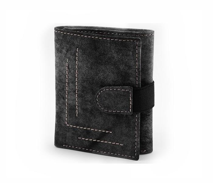 ORLANDO Black Leather Wallet for Men - ORLANDO 213 BLK - Zoom Image 3