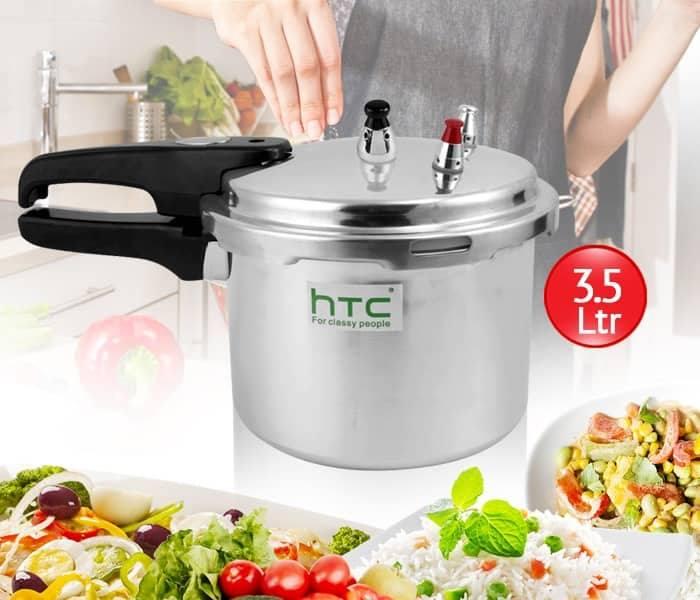 HTC 3.5 Liter Aluminium Pressure Cooker HTC-305-PC - Zoom Image 2