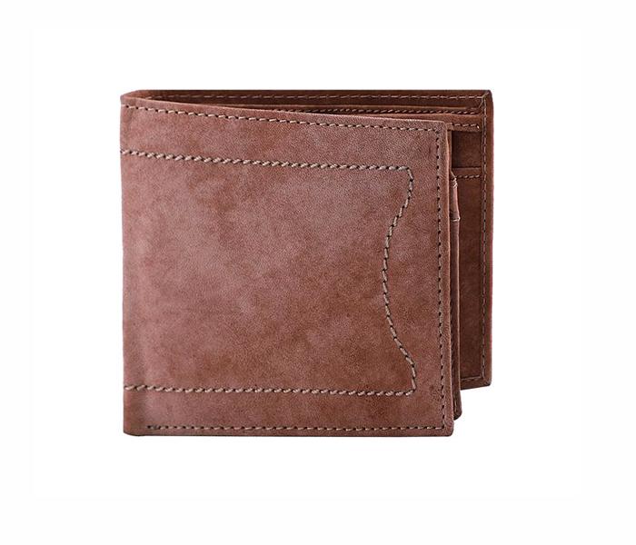 Today&#039;s Fashion Beige Leather Wallet For Men - TF 215 BG - Zoom Image 4