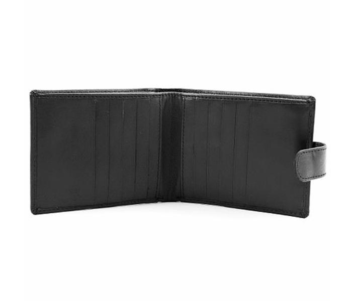 Today&#039;s Fashion Black Leather Wallet For Men - TF T6 BLK - Zoom Image 3