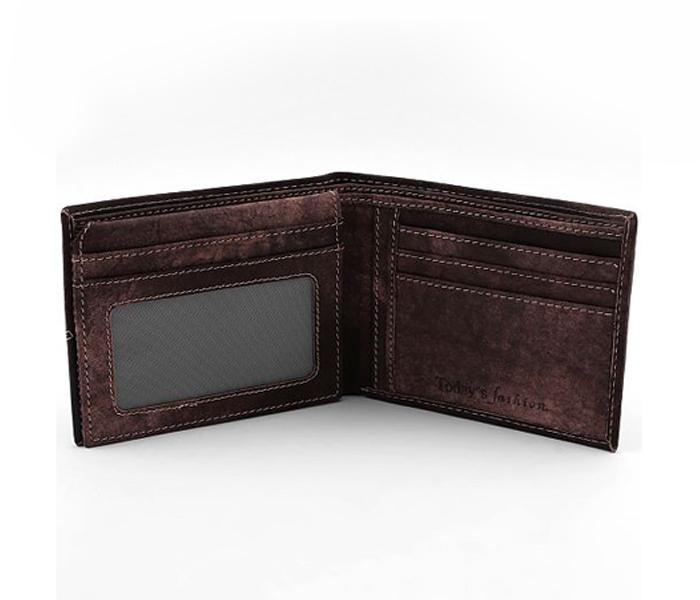 ORLANDO Brown Leather Wallet for Men - ORLANDO 210 BRN - Zoom Image 3