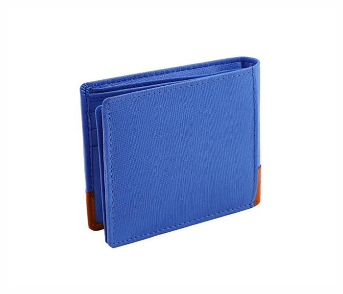 Today&#039;s Fashion Blue Leather Wallet For Men - TF T4 BLU - Zoom Image 3